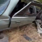 Uçuruma yuvarlanan otomobilin sürücüsü yaralandı